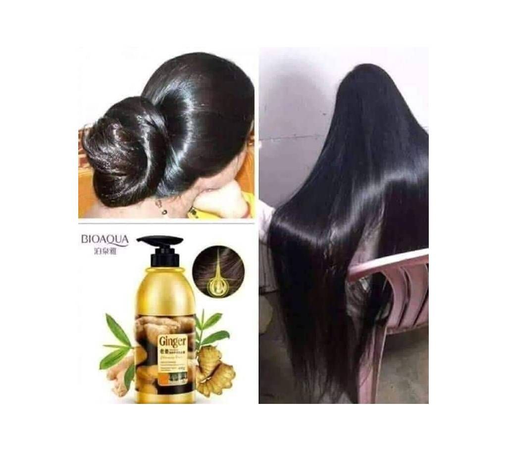 Bioaqua Ginger Shampoo-400gm-Korea