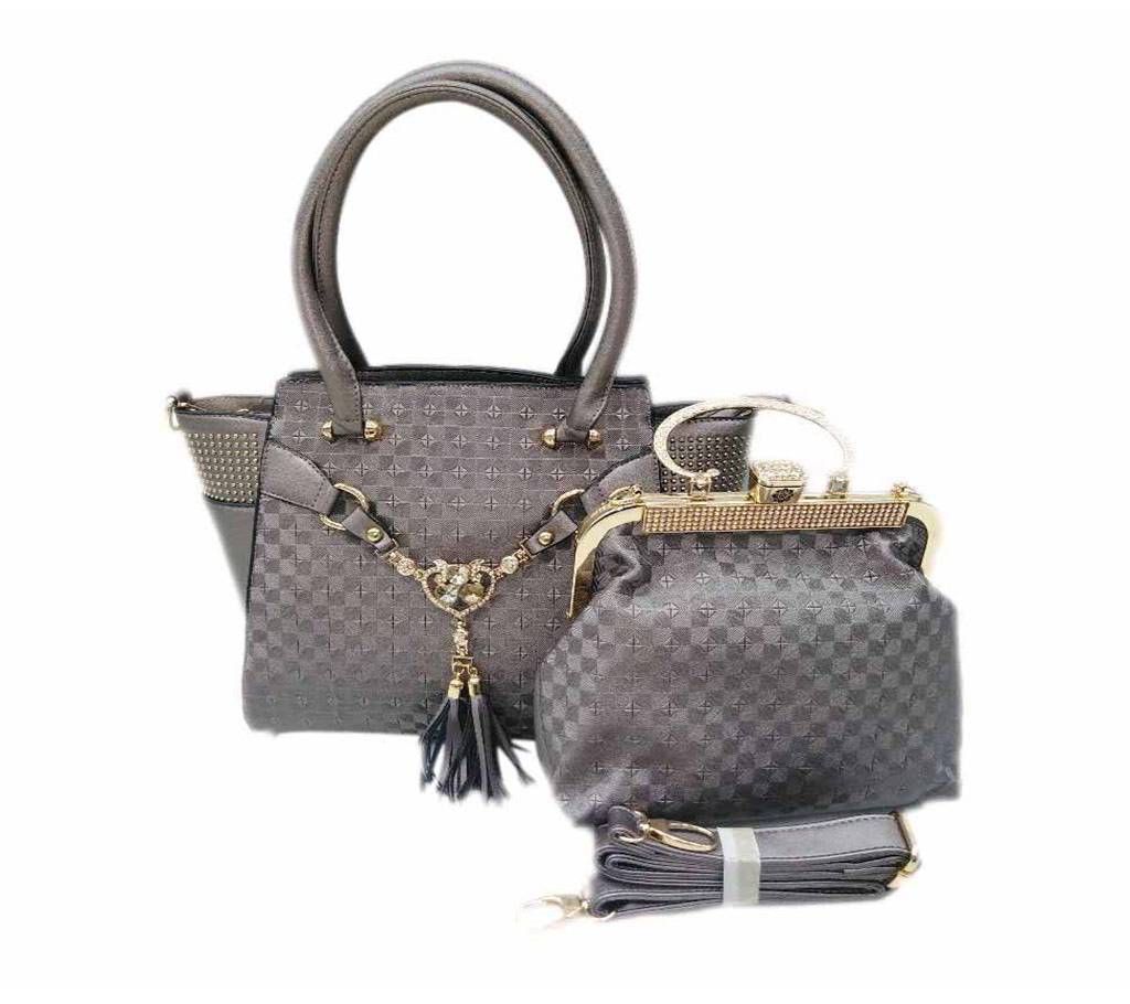 2019 High quality leather set handbag shoulder bags ladies bags women handbag and gift purse