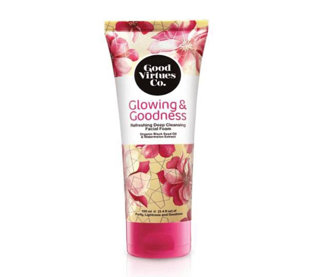 Good Virtues Co Brightening Facial Cleanser (Face Wash) 100ml Malaysia