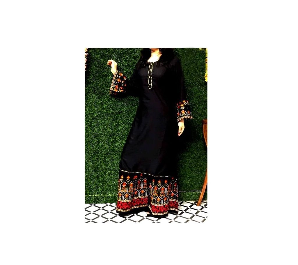 New  Style Georgette Three Piece For Women-Free Size st-69