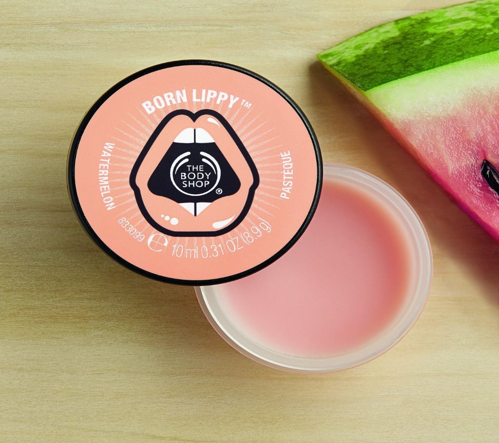 The Body Shop Born Lippy Pot Lip Balm  Watermelon (10ml)