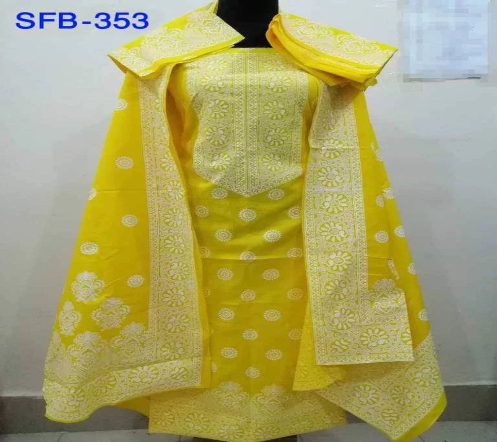 blok skin print salower kamiz..