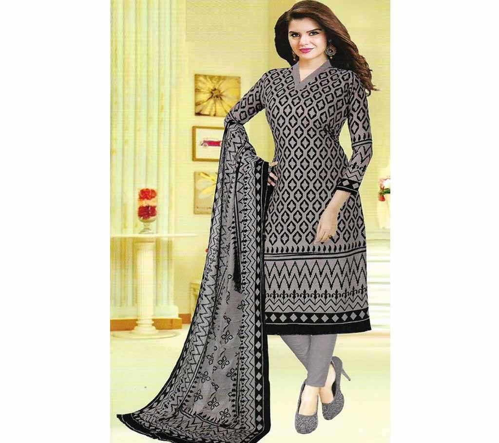  Unstiched Printed Cotton Three Piece12
