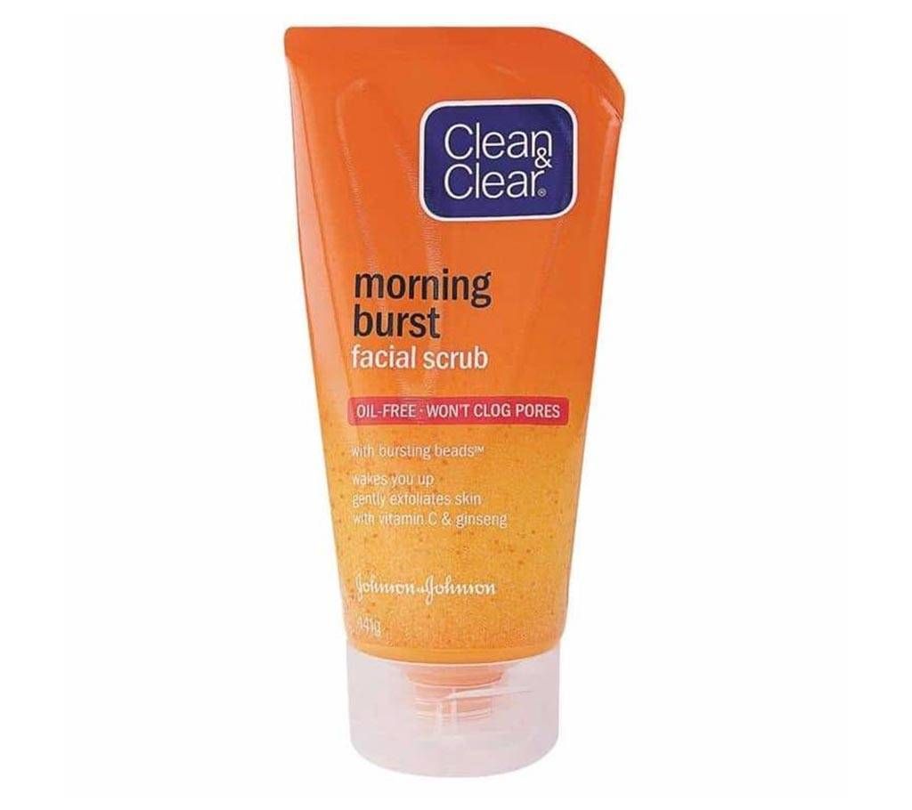 Clear Morning Burst facial scrub 