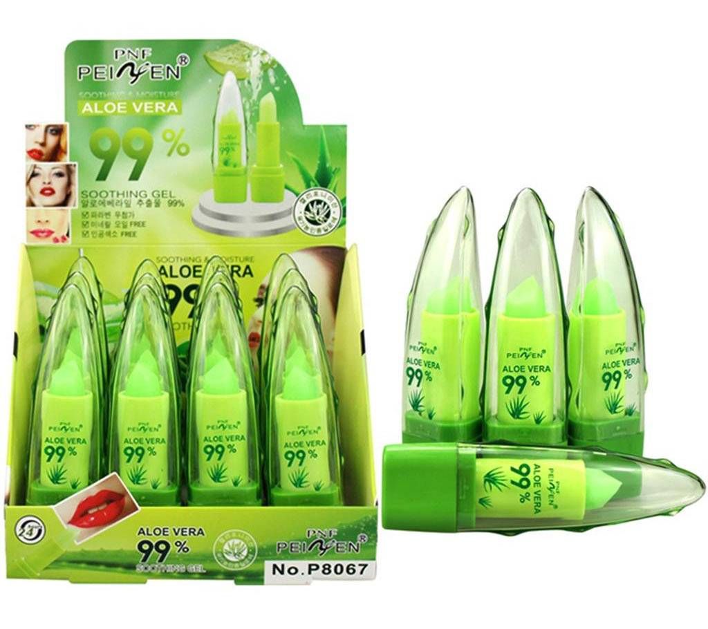 Aloe vera 99% Natural Lipstick Long Lip Makeup