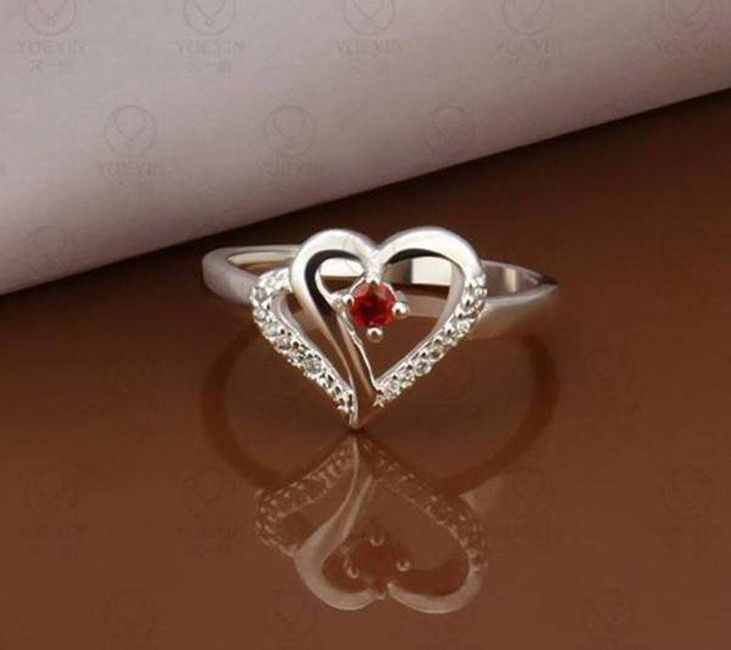Red Love Finger Ring - J113