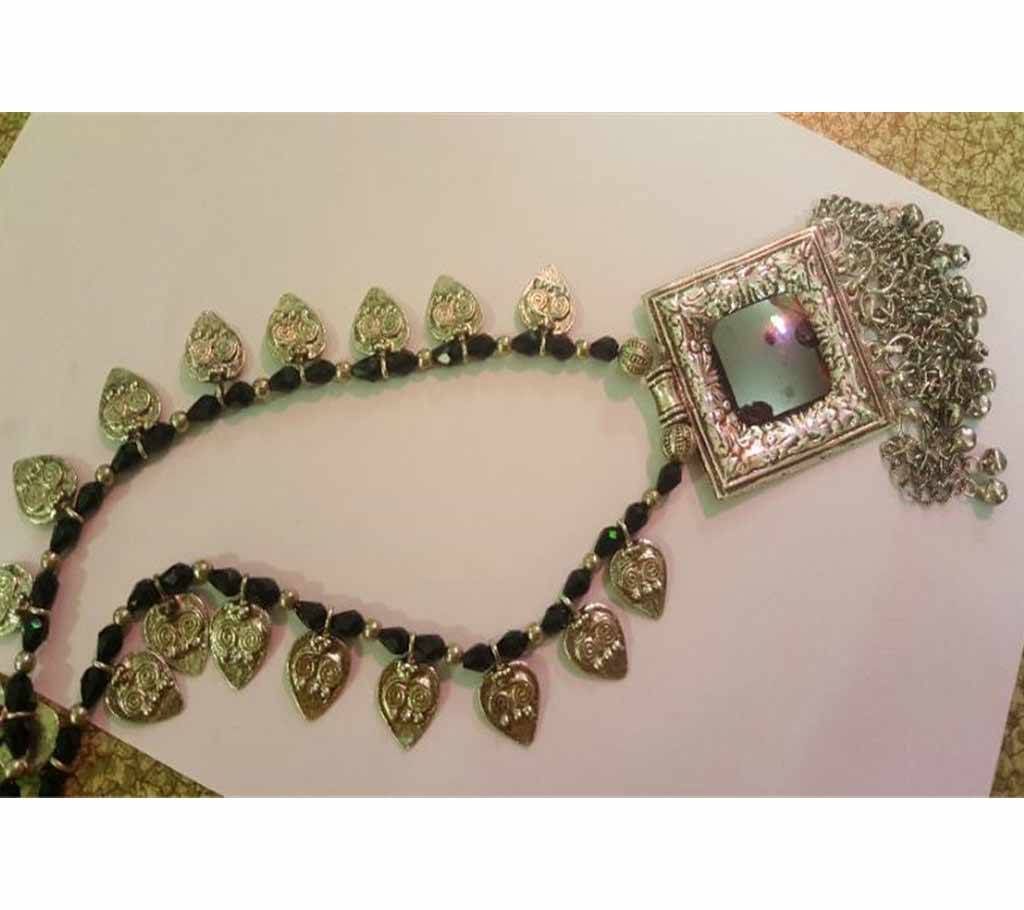 Vintage Mirror Setting Pendant 