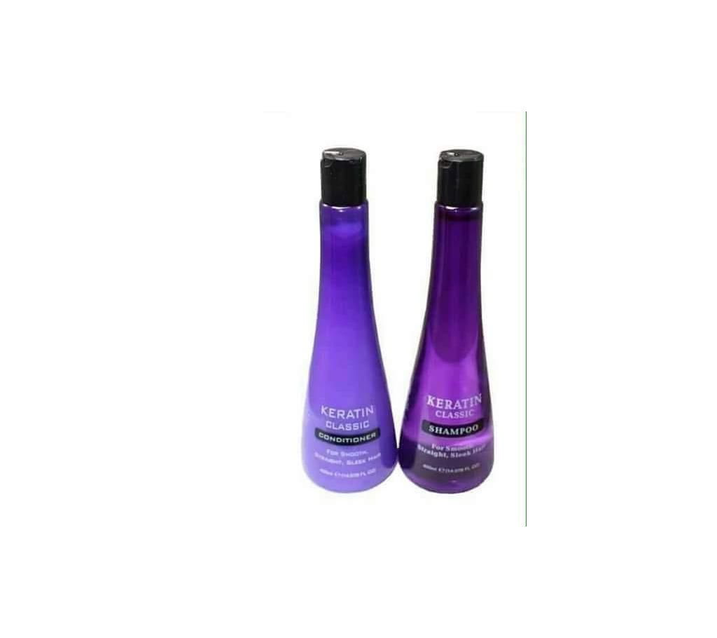 Keratin classic Sampoo & Conditioner