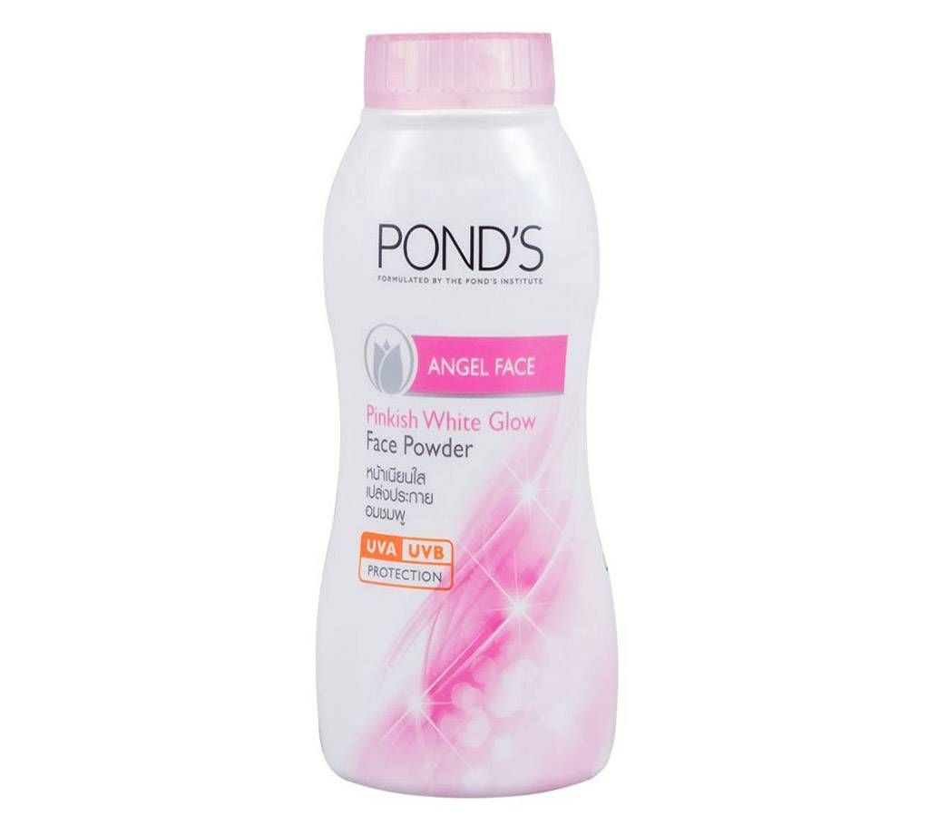 Smoothening skin with pink powder to look radiant and natural. - Double UV Protection against both UVA and UVB sunlight.
