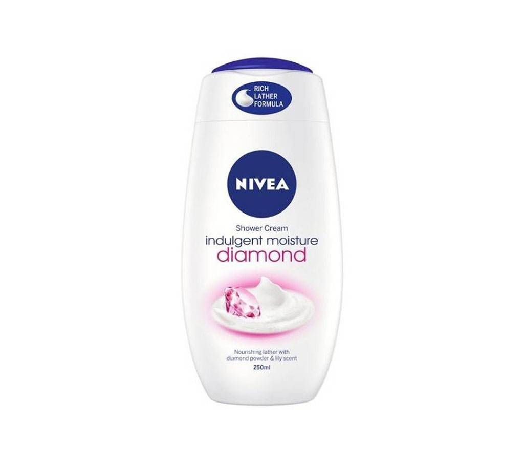 Nivea Diamond Touch Shower Cream Germany
