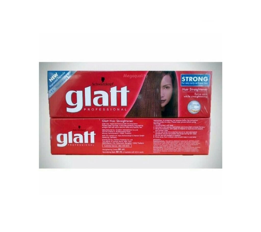 GLATT SCHWARZKOPF hair straight cream (Germany)