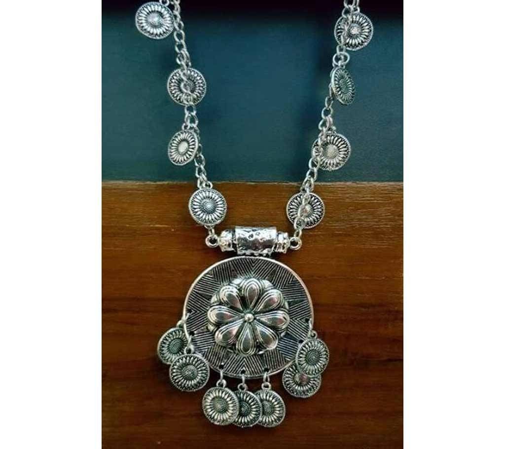 Silver Alloy Pendant for Women