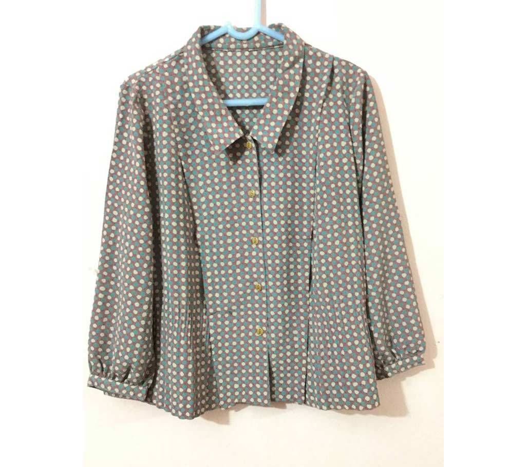 Ladies Stitched Georgette shirt