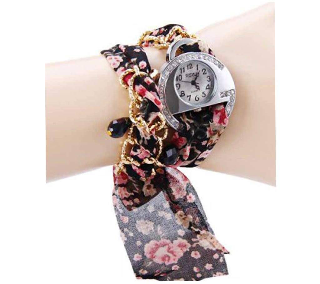 Ladies Lace Strap Wrist Watch