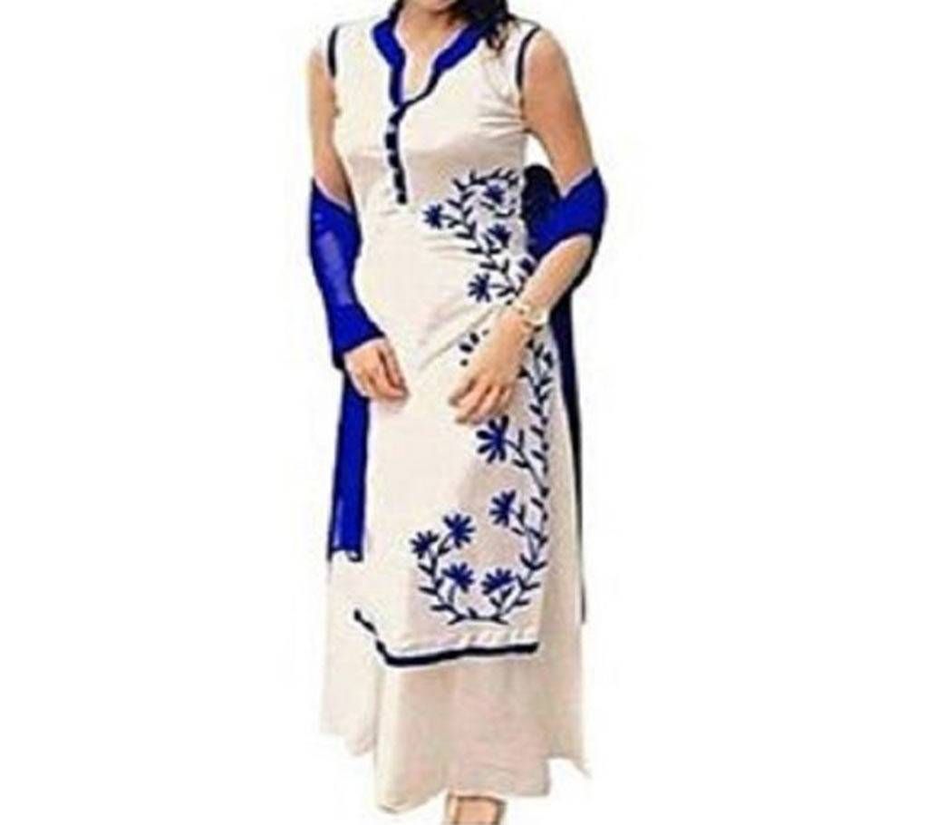 Unstitched Ladies Cotton Three Pcs Copy