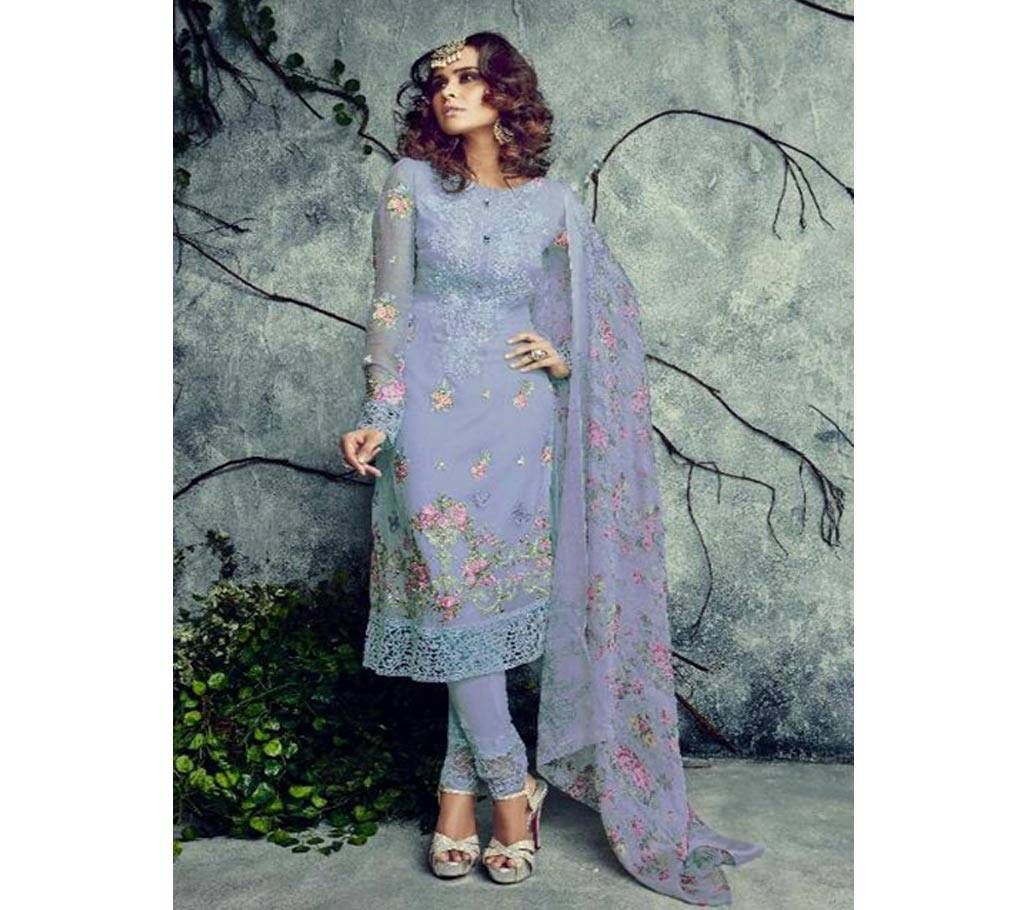 MOMTAJ HITS color By SAJWAT creation 4009 Unstitched Three Piece - Copy