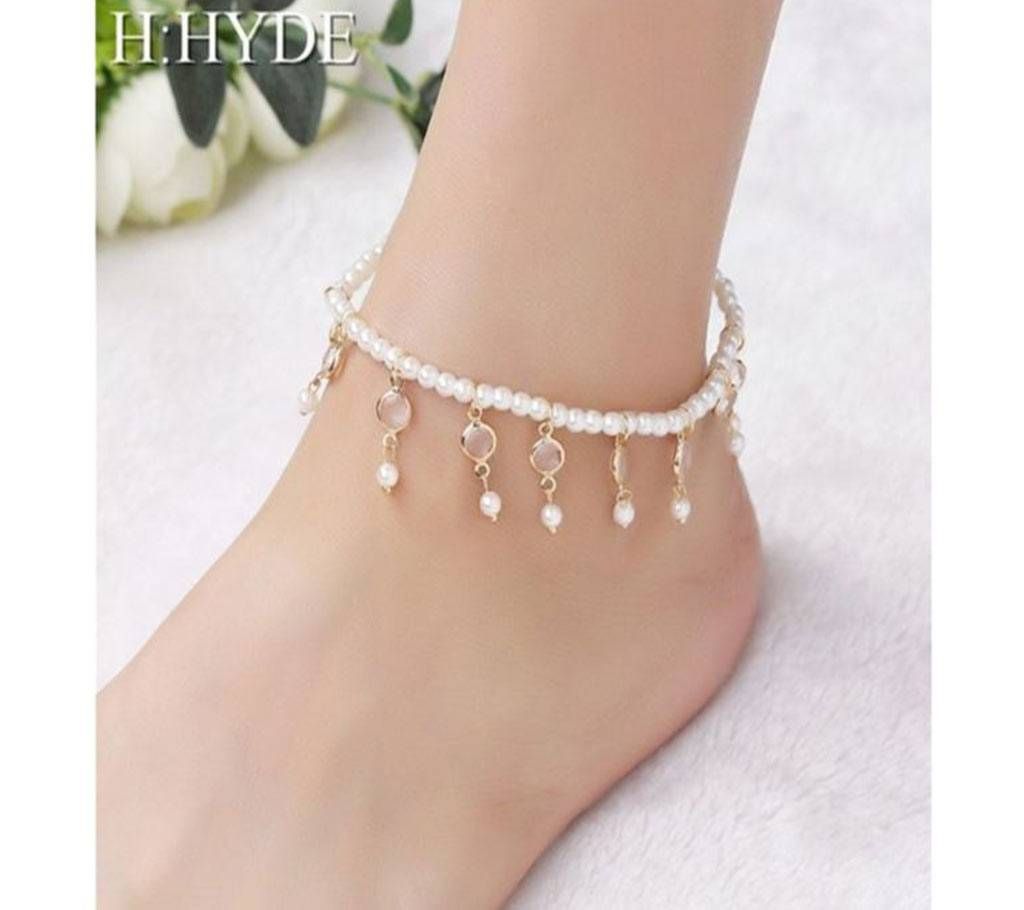 Pearl Setting Anklet
