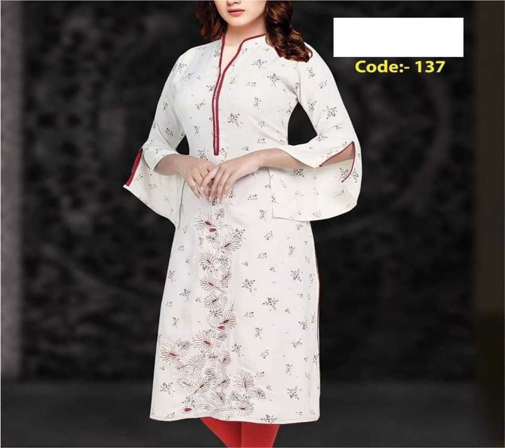 Ready Made Double Body Georgette Single Kameez
