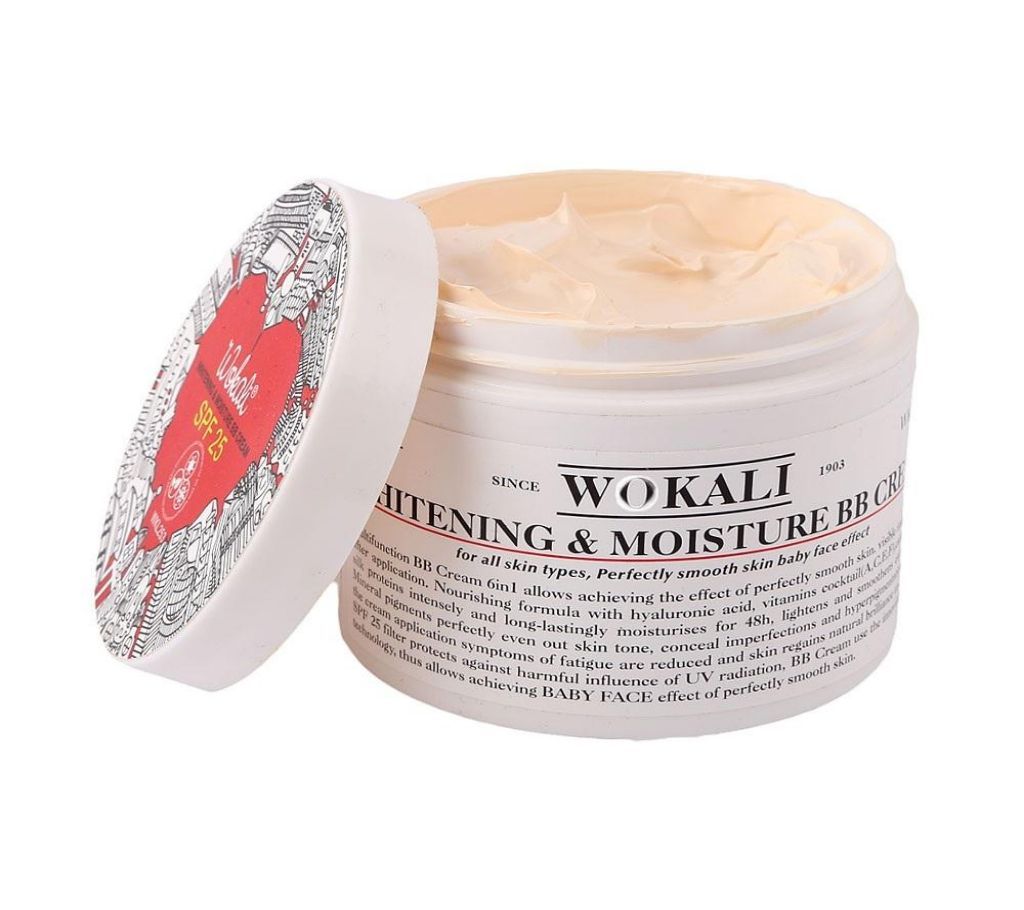 WOKALI WHITENING & MOISTURE BB CREAM SPF 25 RED- 115 gm