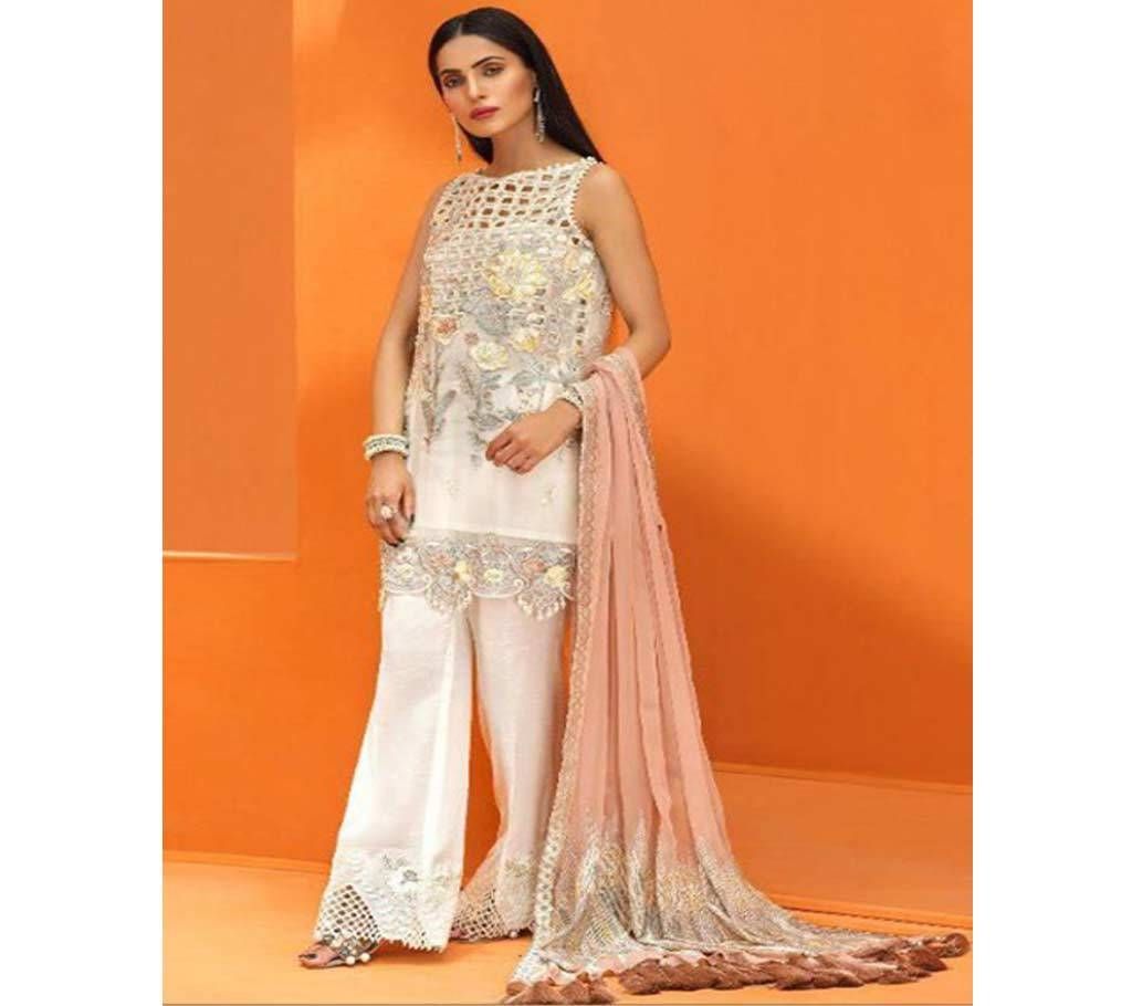 Unstitched Shree Fab Launching Zar