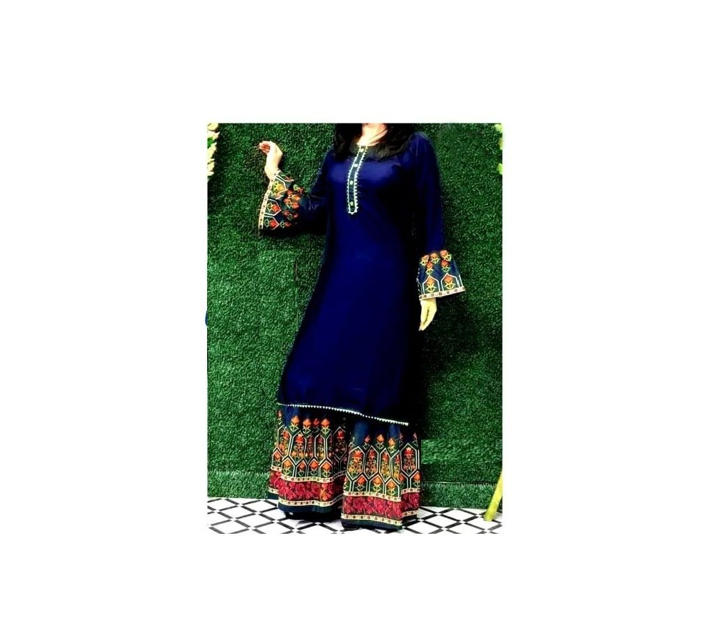 New  Style Georgette Three Piece For Women-Free Size st-70
