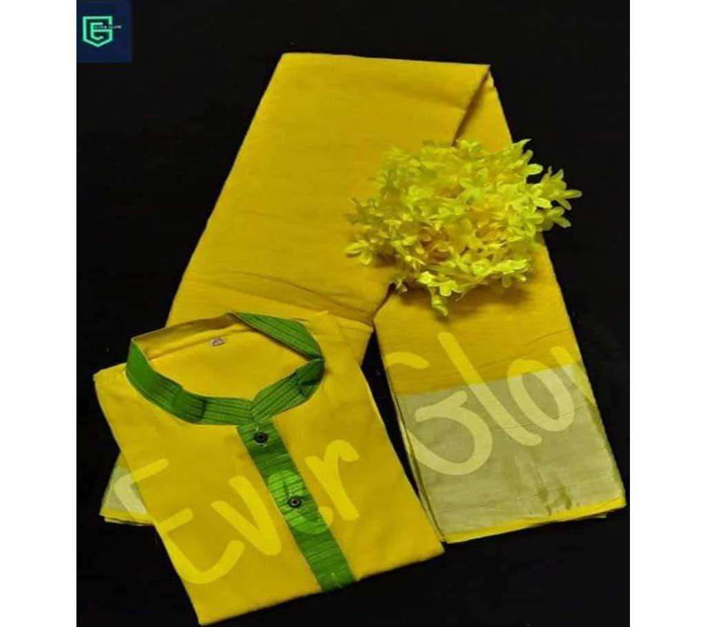 half silk sharee and panjabi