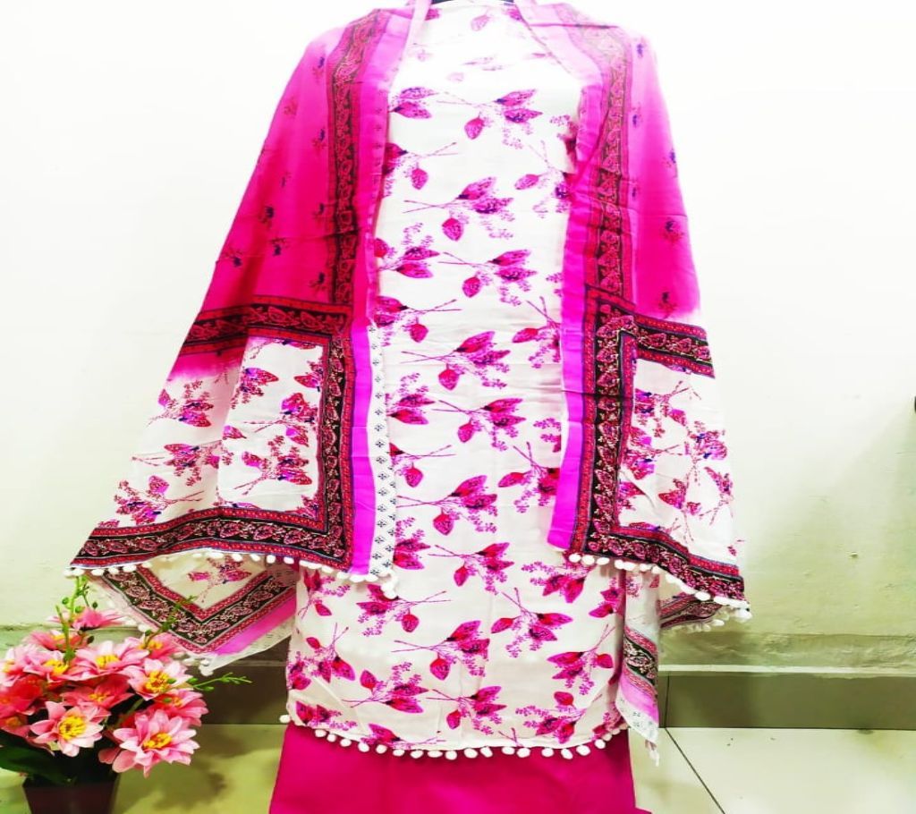 Skin Print Cotton Four Piece 125