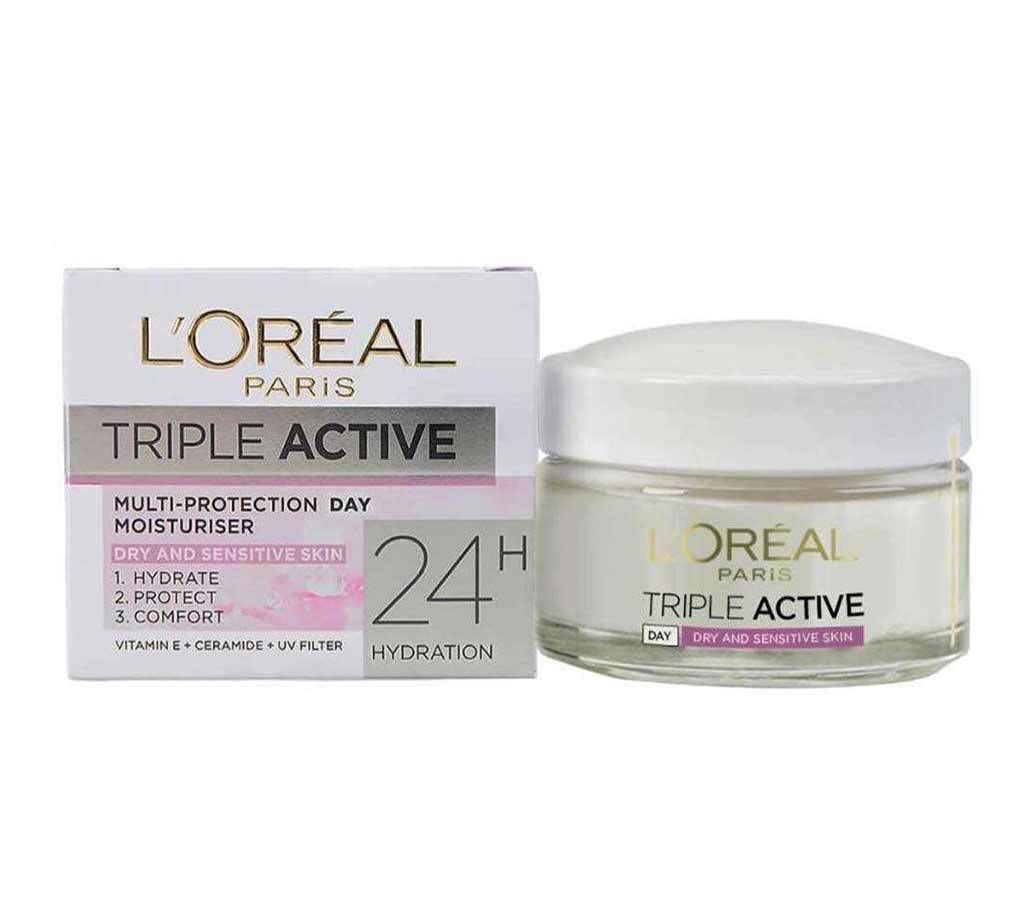 LOreal Paris Triple Active Day Moisturizer 50 ml UK