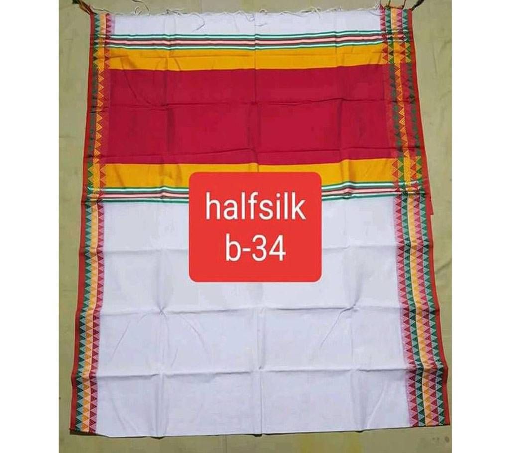 Half Silk saree Mix b-34