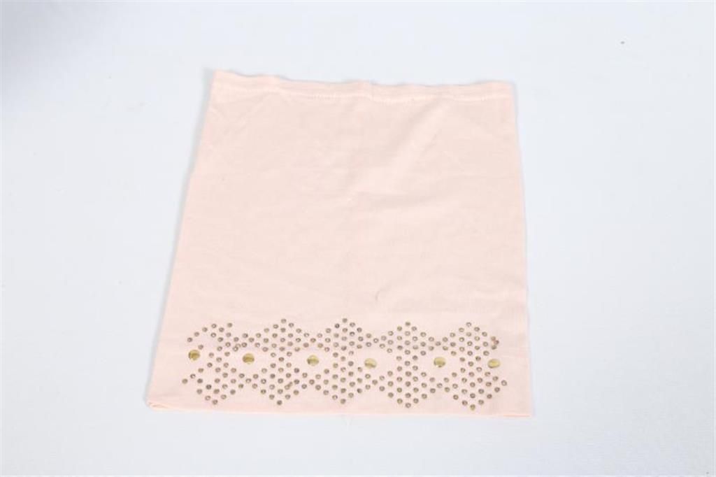 Light Pink Cotton Tube Hijab Cap