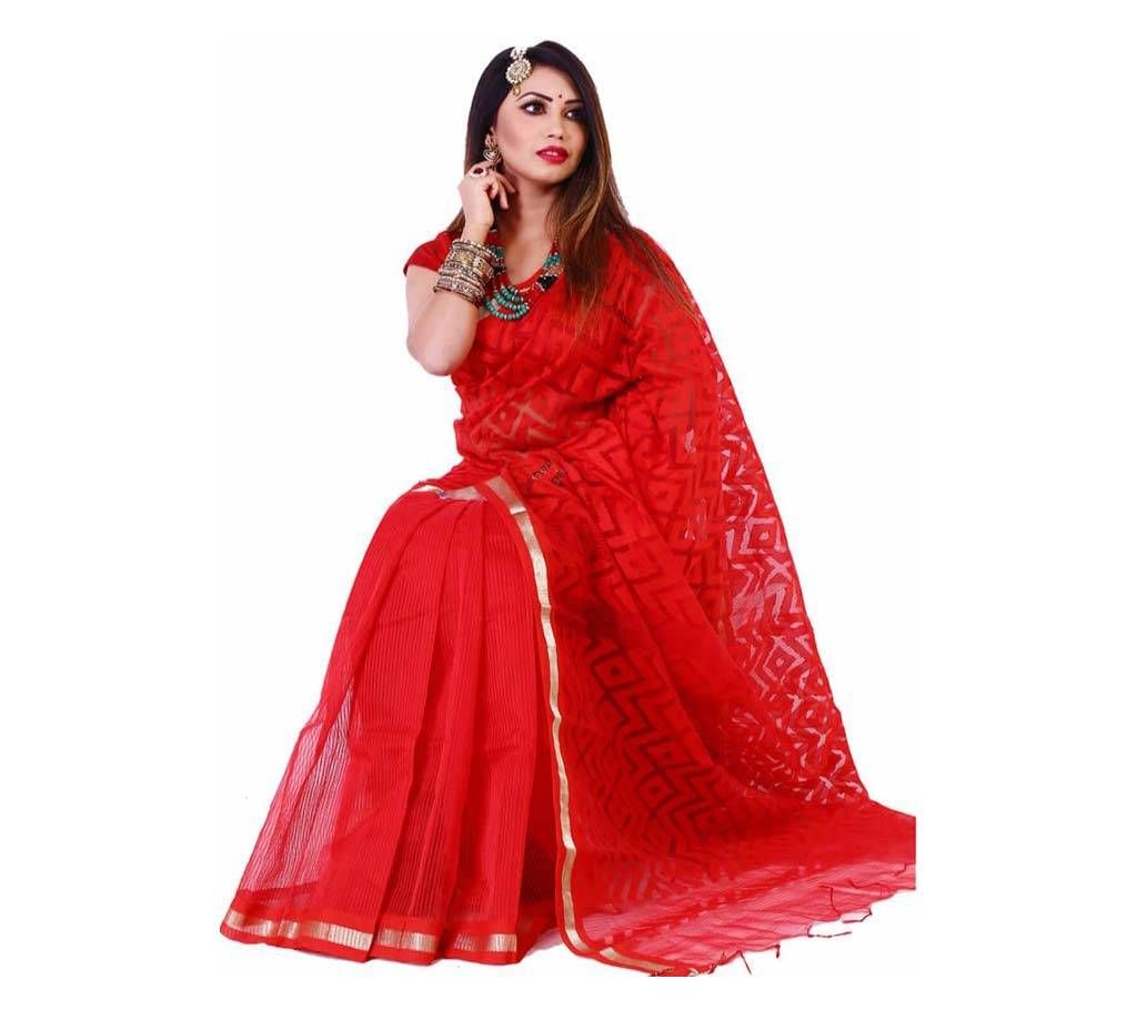 Tangail muslin jamdani handloom sharee