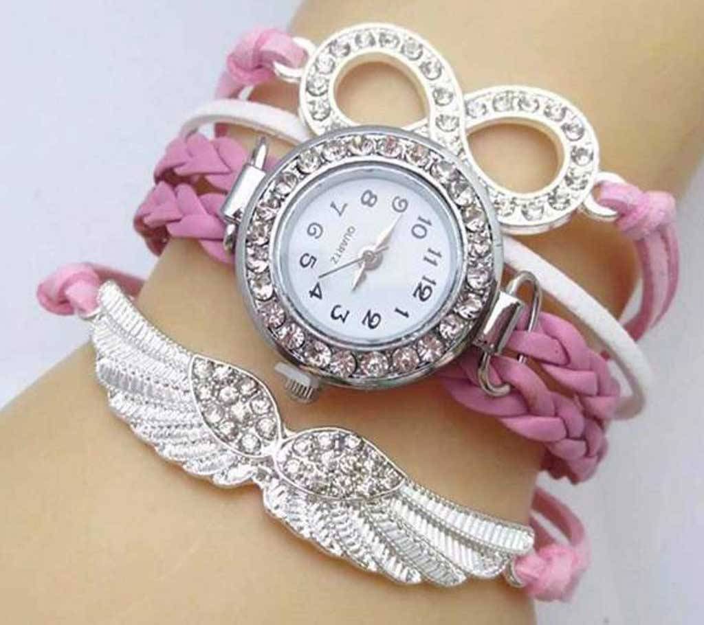 Ladies Bracelet Design Wrist Watch