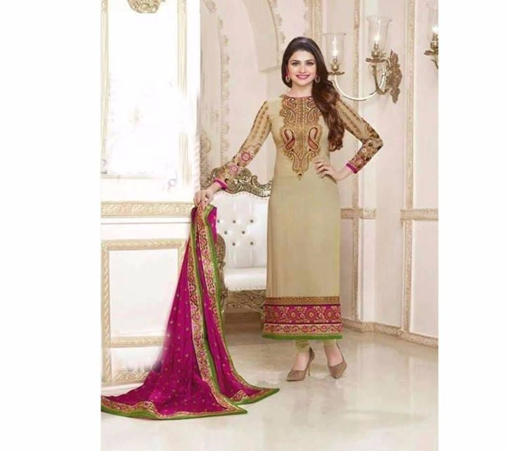Unstitched Santoon Three Pieces