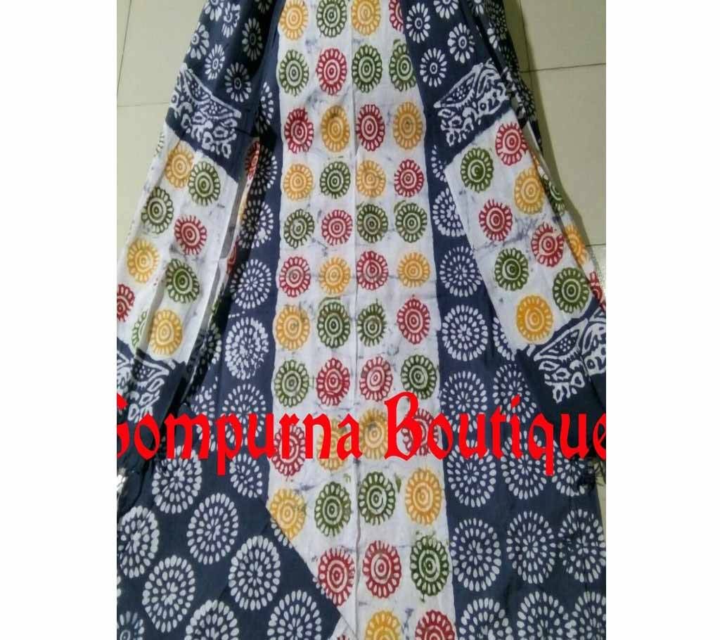 Unstitched Mom batik cotton Three Piece