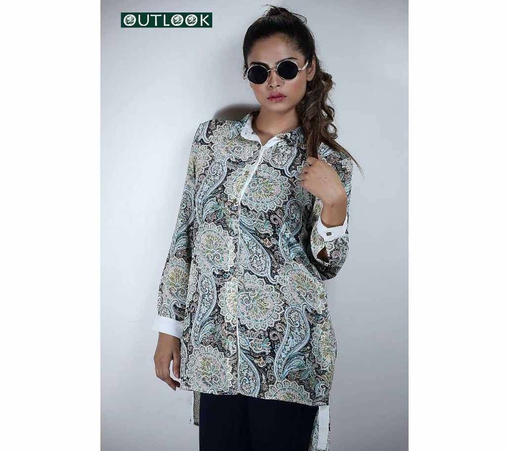 Outlook Printed Western Fashion Top for Women