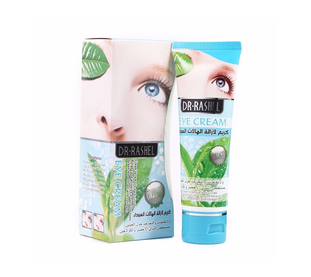 DR.RASHEL Green tea extra remover dark circles eye cream 80ml THAILAND