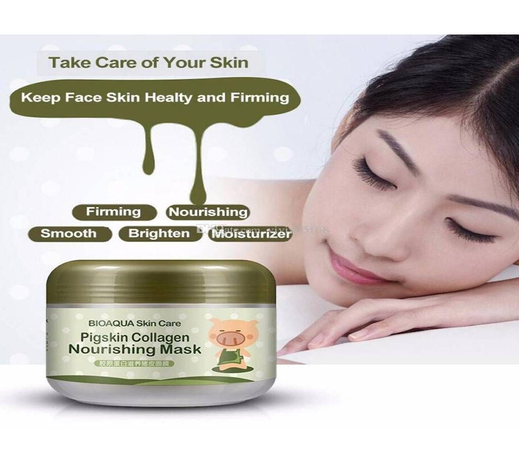 BIOAQUA Carbonated Bubble Clay Mask Bubble Mask Blackhead Remover Acne Purifying Pores Black Mask Face Care 100g China