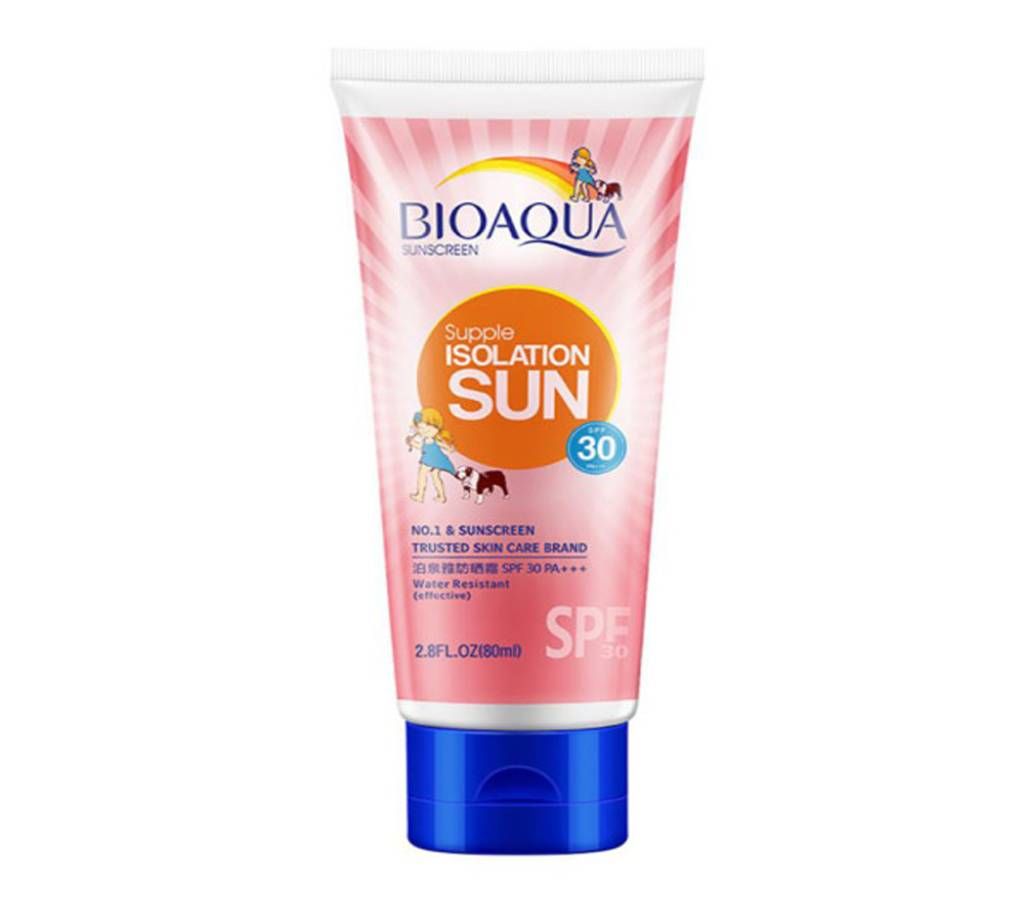 BIOAQUA Sunblock Sunscreen Isolation Cream Waterproof SPF30 80ml China