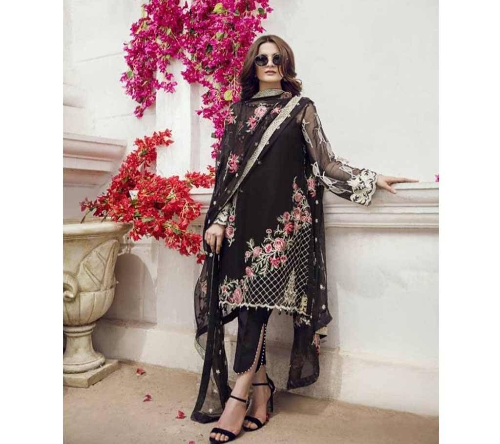 Un-stitched Weightless Georgette four piece copy 