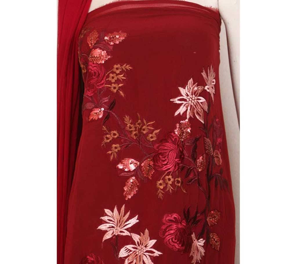 Embroidered and Sequence worked Gorgeous Thee Piece