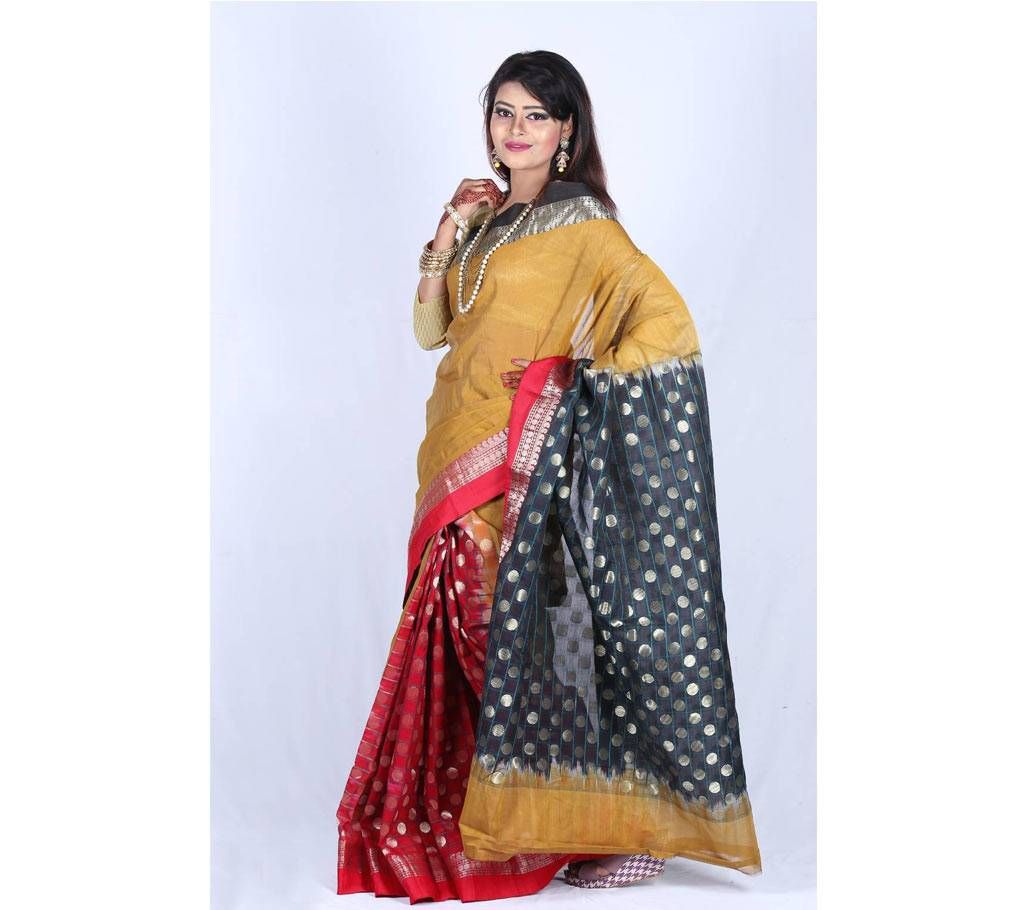 Gas Cotton Sharee With Blouse Piece