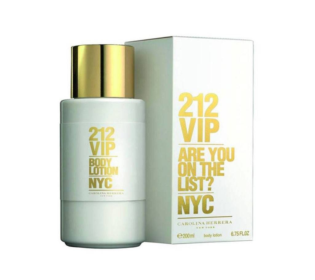 Carolina Herrera 212 VIP Body Lotion For Women - Spain