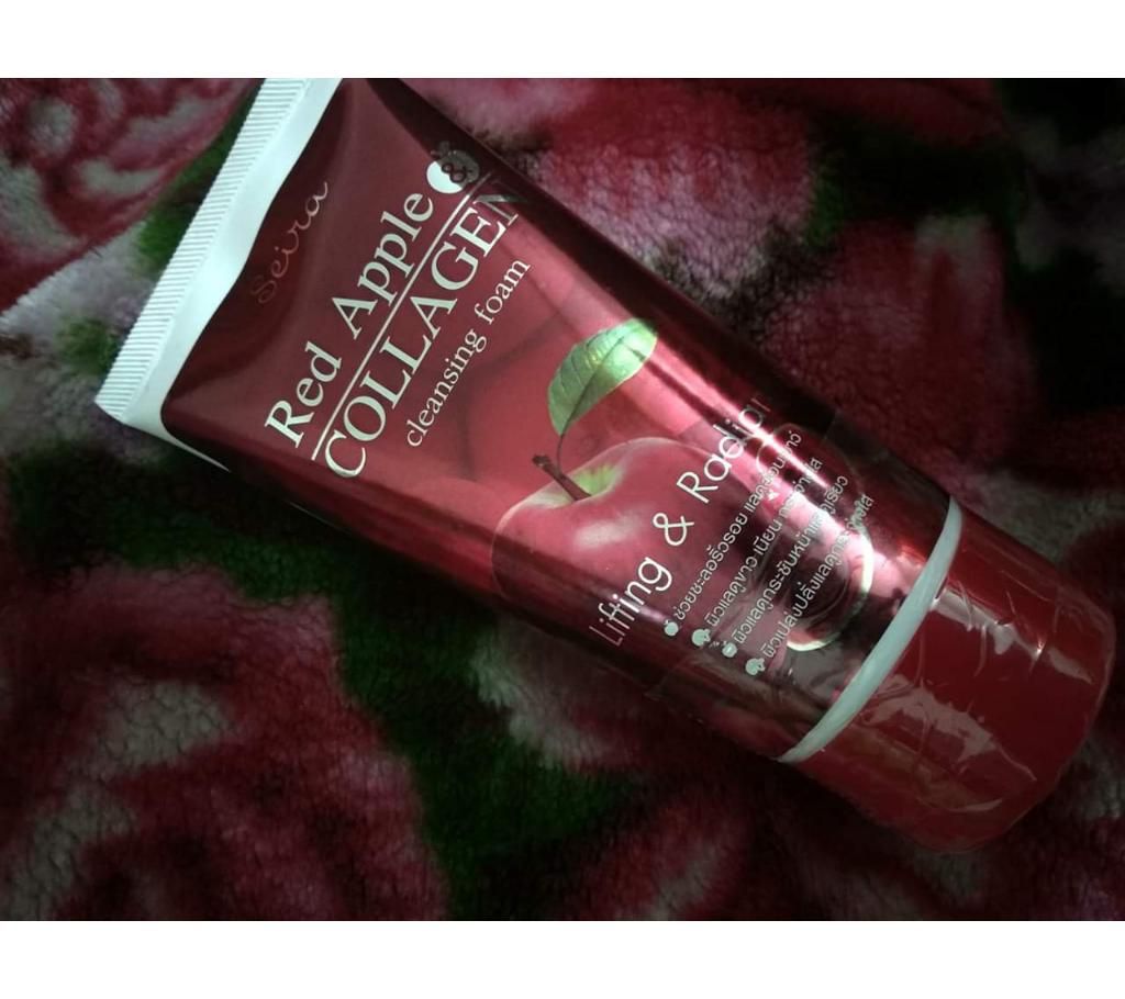 Red Apple and Collagen Cleansing Foaming Facewash