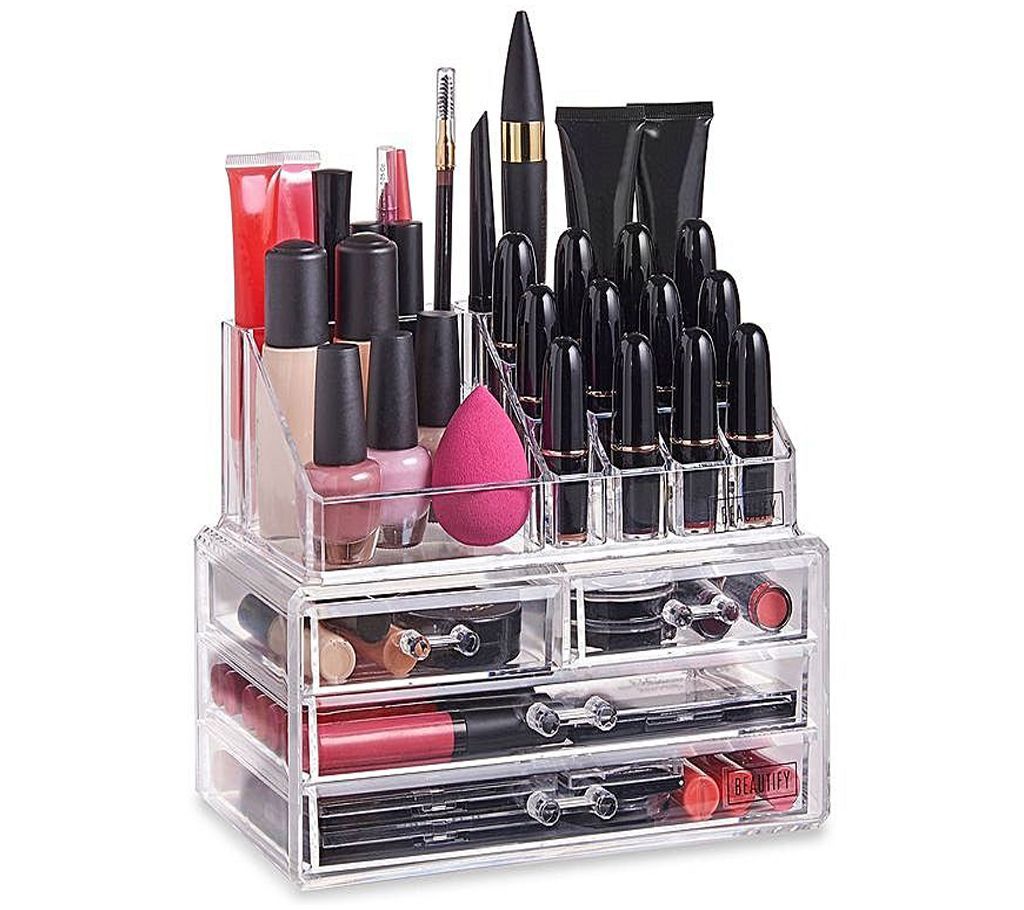 Transparent Cosmetic Organizer Box - Cosmetic Storage Box