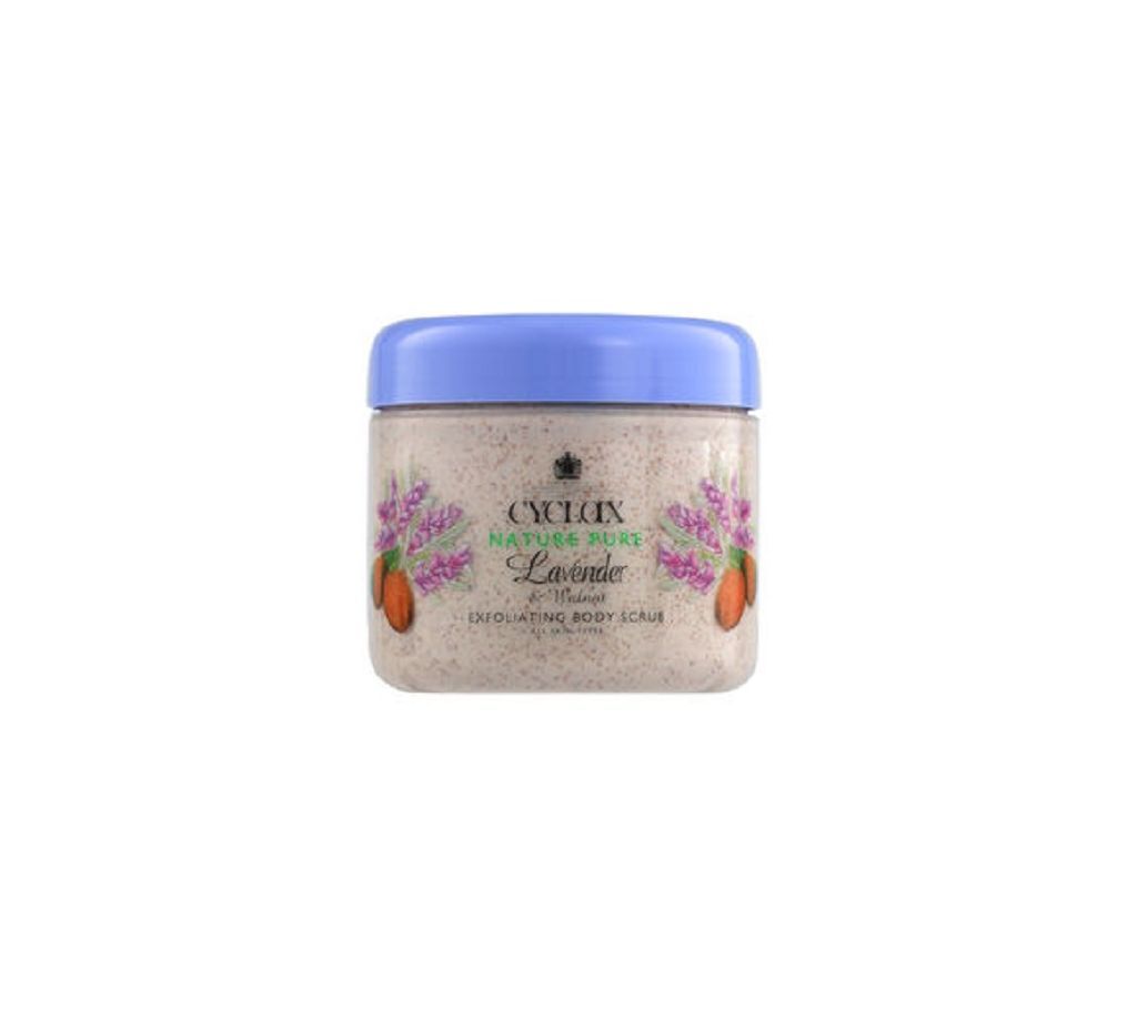 Cyclax Natura Pure Lavender & Walnut Exfoliating Body Scrub 300ml London