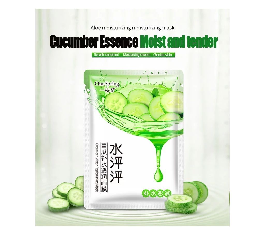 One Spring Cucumber water  mask -25gm