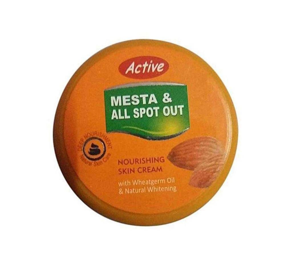 Active Mesta and All Spot Out Nourishing Skin Cream (India)