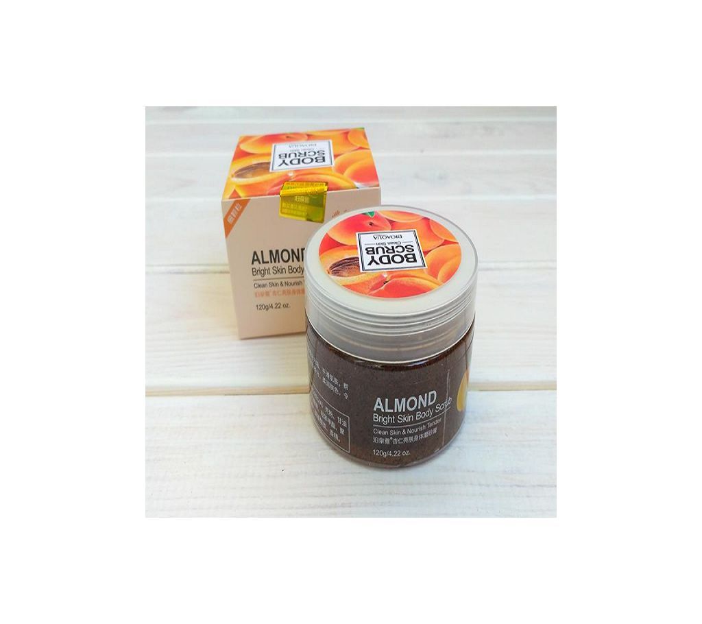 Bioaqua Almond Body Scrub  120gm