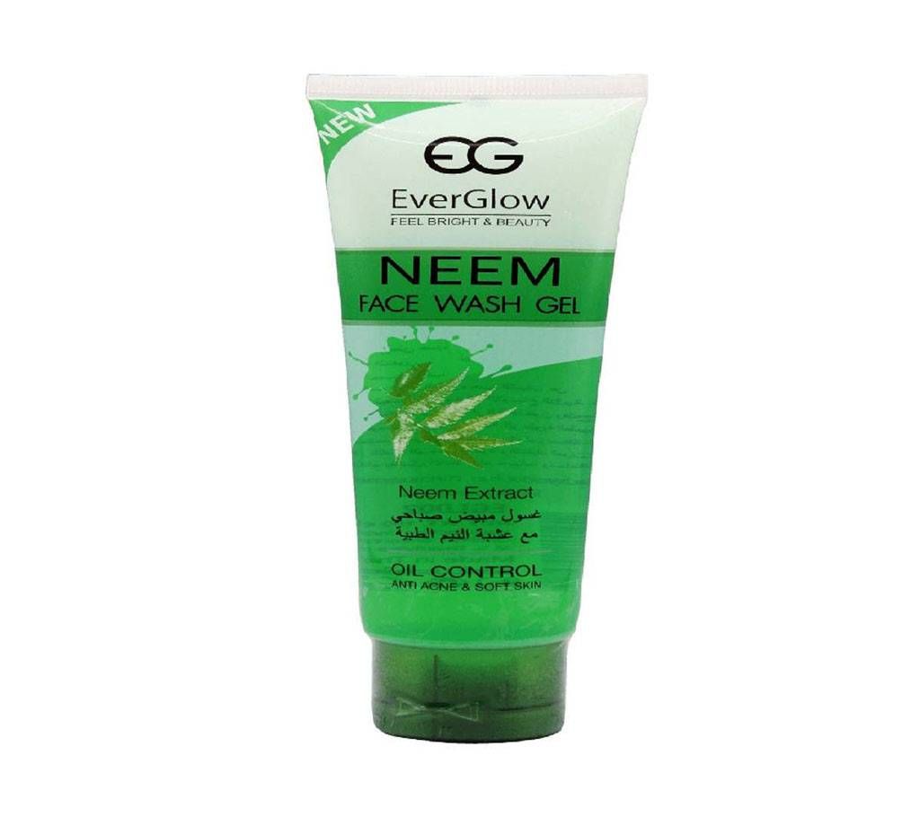 EVERGLOW NEEM FACE WASH 100 ML-Korea 
