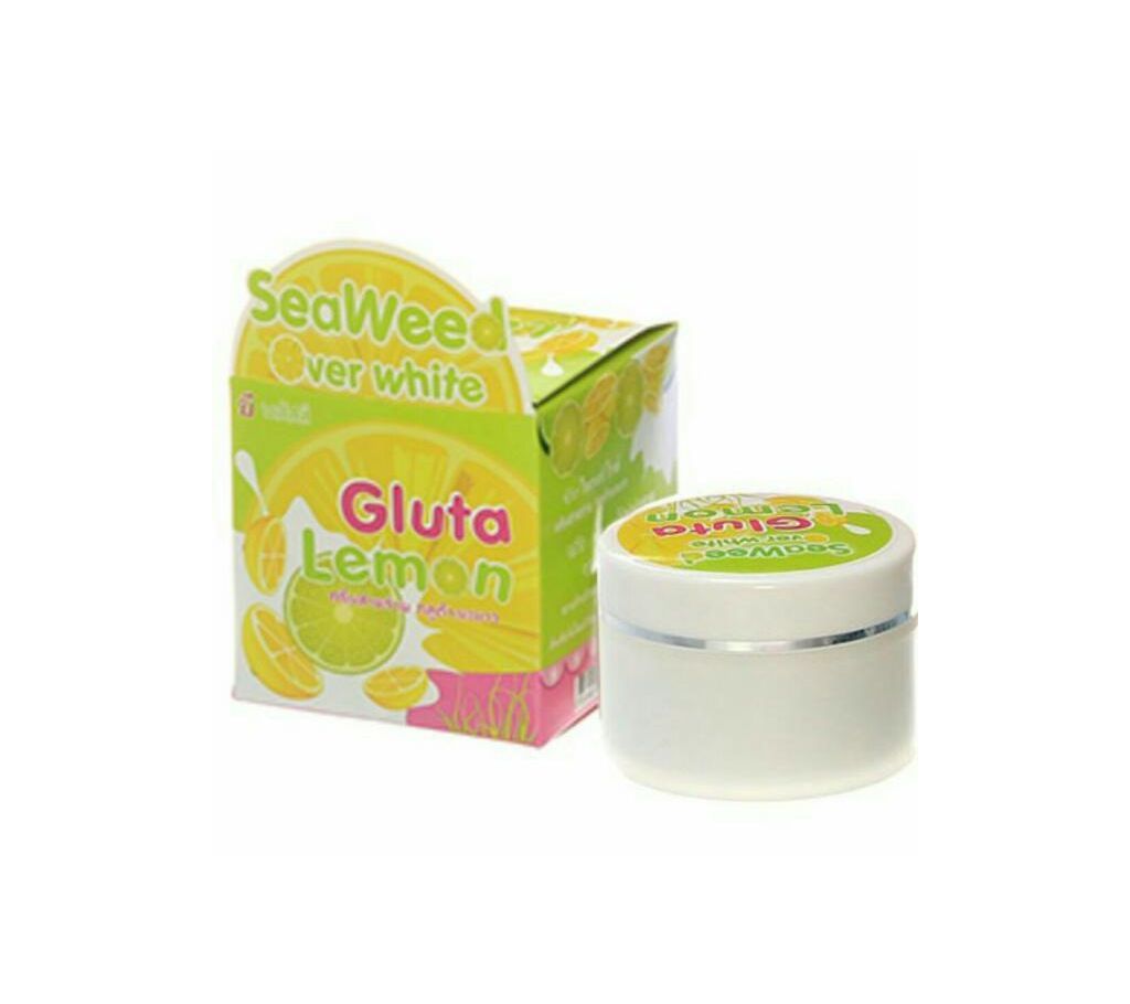 seaweed overr white body mask cream-50gm-Thailand 
